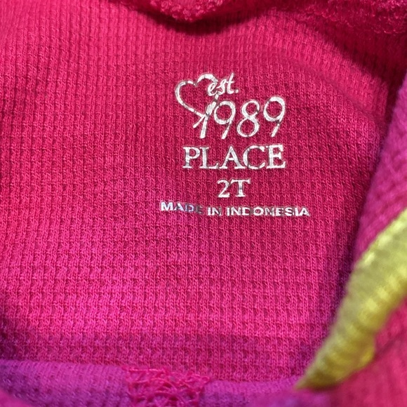 Girl’s Size 2 Long-sleeve T-shirts Bundle: Carter’s Llama & Children’s Place Owl - Picture 5 of 9